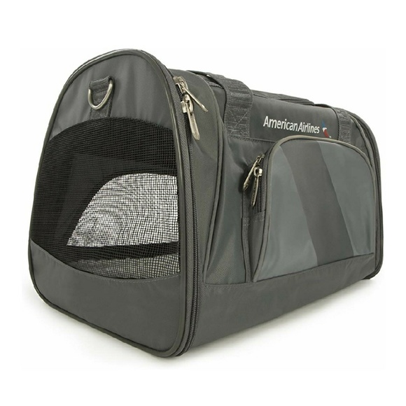 Pet Carrier Airline Approved, Medium, Charc - Picture 2 of 6